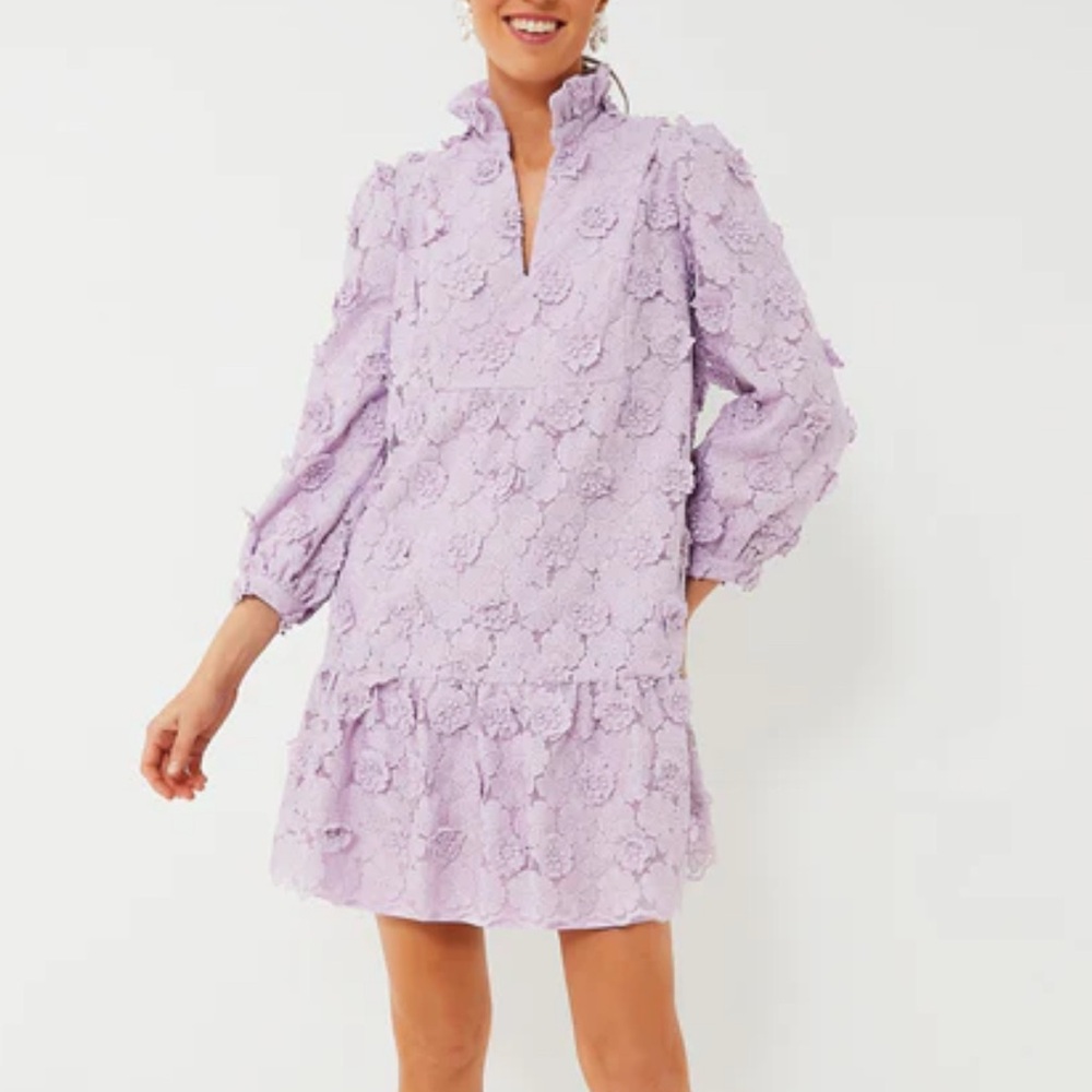 Tuckernuck Lilac Lace Palmerston Dress